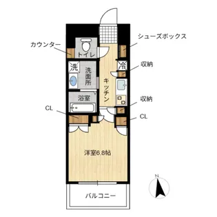 レ・ジェイド金山グランデ【3階】の間取り
