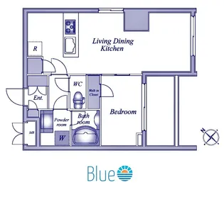 CityLux Tsurumi【6階】の間取り