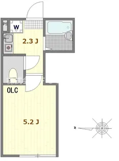 東京都練馬区富士見台3【アパート】の間取り