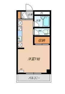 アルファ第2ビル【3階】の間取り