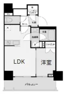 東京都千代田区岩本町2【マンション】の間取り