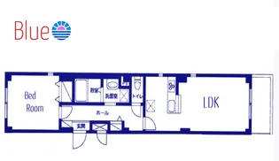 ラサンシオンド山手【5階】の間取り