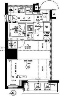 東京都新宿区大久保1【マンション】の間取り