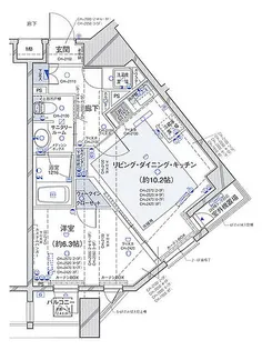 パレステュディオ九段北の丸【4階】の間取り