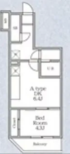 ラヴィエール錦糸公園【3階】の間取り