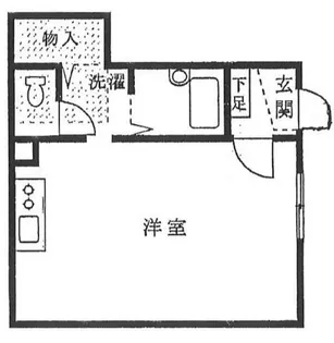 リバース千駄木【1階】の間取り