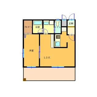 ラ・プリマステラ【5階】の間取り