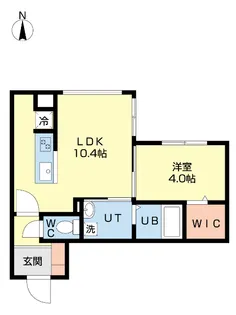 北海道北広島市中央4【マンション】の間取り