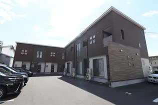 岡山県岡山市北区津高【アパート】の外観