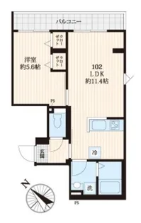 LBK【1階】の間取り