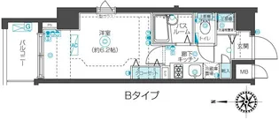フェニックス永福町弐番館【6階】の間取り