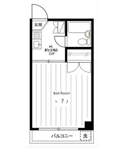 ベルウッド本郷【3階】の間取り