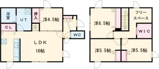 北海道千歳市信濃4【一戸建】の間取り