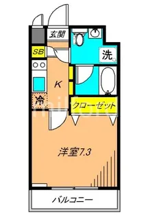 アクアベールII【2階】の間取り