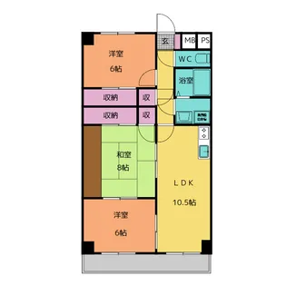 アヴァンセ・F【3階】の間取り