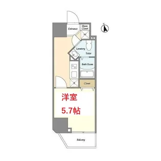 東京都品川区南大井4【マンション】の間取り