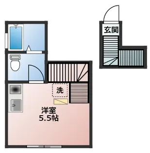 セブンミニッツ目白【2階】の間取り