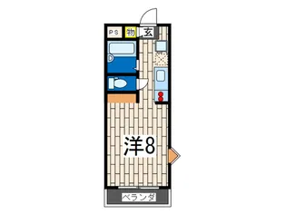 カーサ703【4階】の間取り