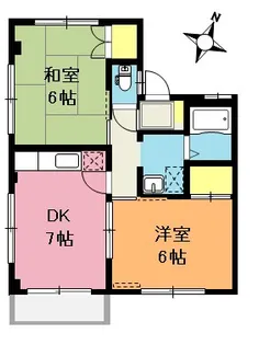 第一高橋マンション【1階】の間取り