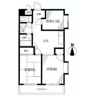 グレース秀栄【3階】の間取り