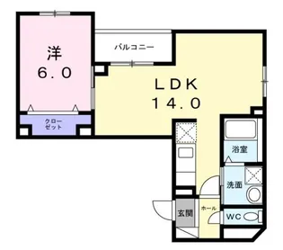 ジョリエメゾン千石【1階】の間取り
