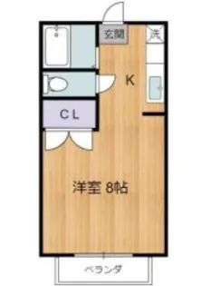 サンハウス【1階】の間取り