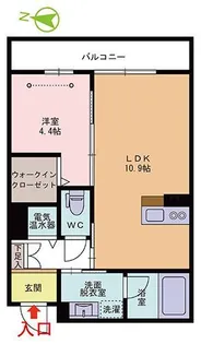 グランクオリスタ【2階】の間取り
