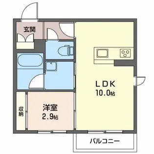 グレイス レジデンス【1階】の間取り