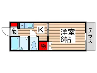 グランデュ-ルITO【1階】の間取り