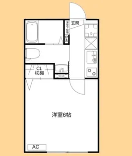 MQuarto朝霞【1階】の間取り