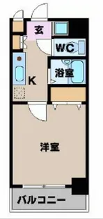 サンテミリオン池袋III【7階】の間取り