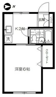第一ノモビル【4階】の間取り