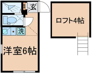 ユナイト千年アンデルセン【2階】の間取り