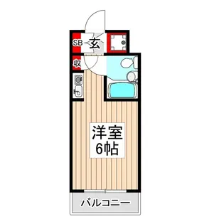 エルハイツ成増【1階】の間取り