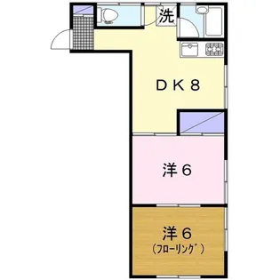 メゾン柳橋【1階】の間取り