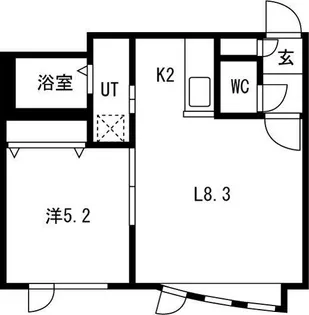 プレシャス5番館【2階】の間取り