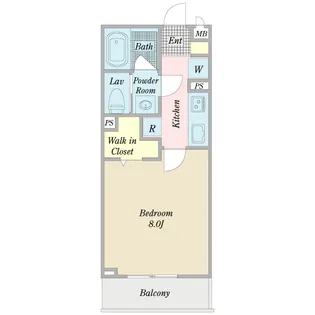 MIYABI【3階】の間取り