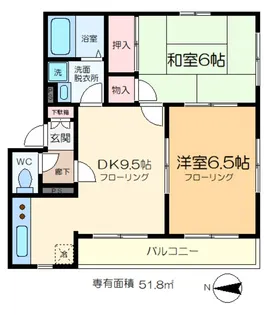 亀戸ハウス【2階】の間取り
