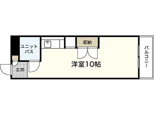 アベニューなかひろ【3階】の間取り
