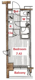 ガーラ・ステーション横濱大通り公園【2階】の間取り