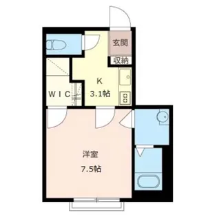 ルミエール【1階】の間取り