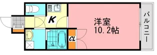 LECIEL仁保新町(旧 オーシャン仁保新町)【3階】の間取り