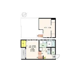 クロノス七隈【1階】の間取り