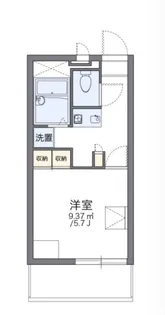 レオパレスルミエール野上【2階】の間取り