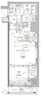 クレイシア秋葉原ラグゼスイート【9階】の間取り