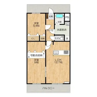 シダーフィールド【1階】の間取り