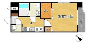 ネオシティ八乙女【1階】の間取り