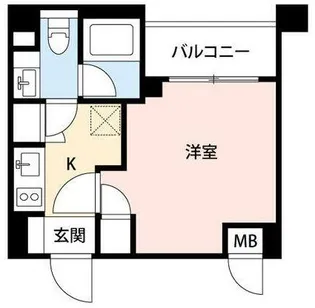SQUARE CITY YOKOHAMA NEGISHI【4階】の間取り