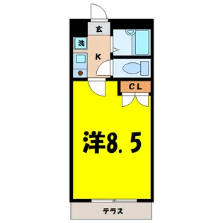 プライマリーレジデンス行田市駅前(行田市栄町)【2階】の間取り