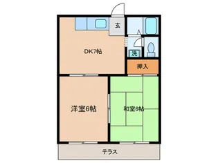 フォ-ブル文京【2階】の間取り